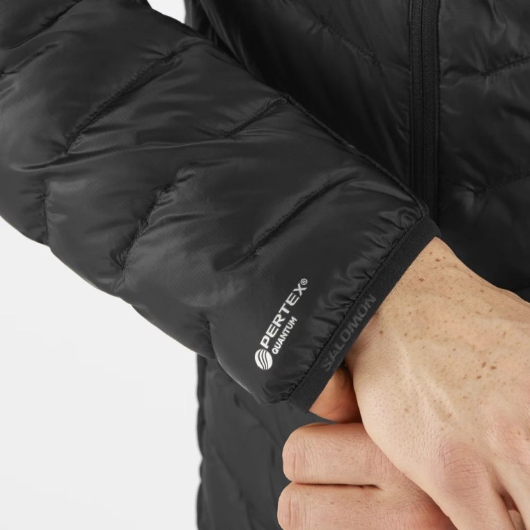 Black Salomon Outline Primaloft Men's Insulated Jackets | PH 96820K